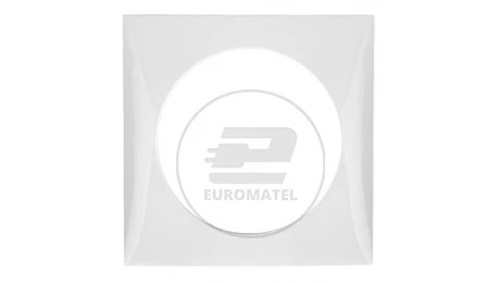 Berker/B.Kwadrat Ramka pojedyncza śnieżnobiała połysk Integro Flow 0918272509