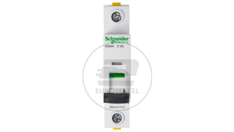 Wyłącznik nadprądowy 1P C 3A 6kA AC iC60N-C3 A9F04103