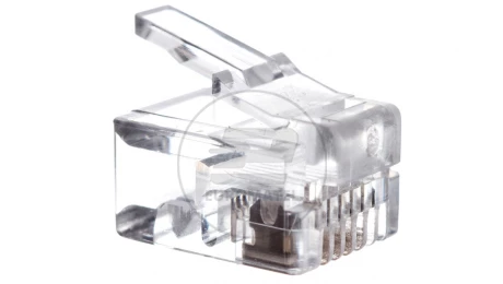 Wtyk RJ12 6(6) 6P6C X-ML-MP06-6-15 /100szt./