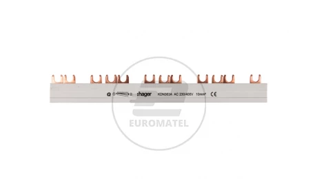 Szyna łączeniowa 3P 63A 10mm2 widełkowa (12 mod.) KDN363A