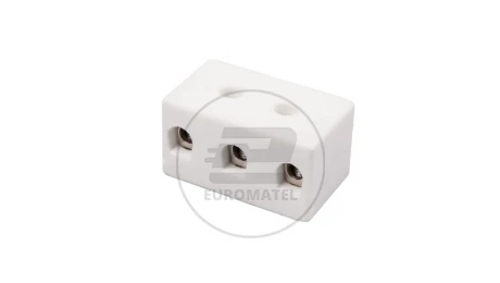 Złączka gwintowa porcelanowa 10mm2 3-tory biała CPO-15A-3P 80723516