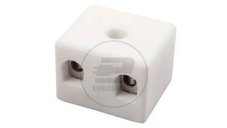 Złączka gwintowa porcelanowa 4mm2 2-tory biała CPO-5A-2P 80712516