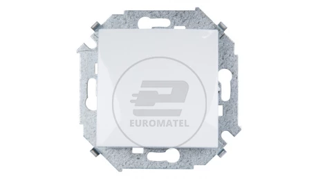 Simon 15 Łącznik jednobiegunowy biały 1591101-030