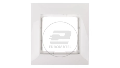 Simon 54 Premium Ramka pojedyncza biała /do karton-gips/ DRK1/11