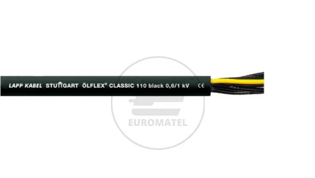 Przewód sterowniczy OLFLEX CLASSIC 110 Black 0,6/1kV 5G4 1120361 /bębnowy/