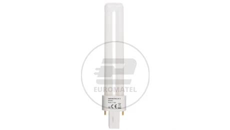 Świetlówka kompaktowa G23 (2-pin) 9W 4000K DULUX S 4050300010588