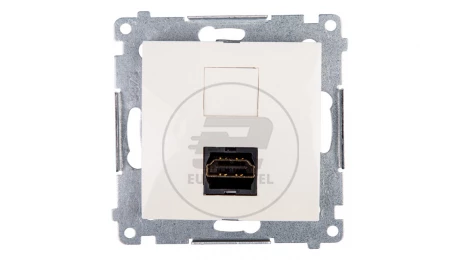 Simon 54 Gniazdo HDMI kremowe DGHDMI.01/41