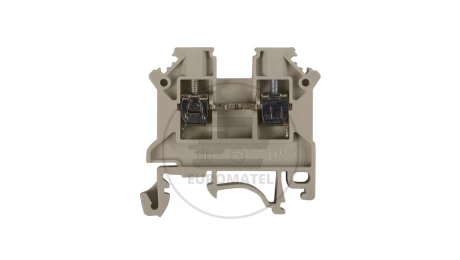 Złączka szynowa 2-przewodowa 2,5mm2 szara NOWA ZSG 1-2.5Ns 11221312