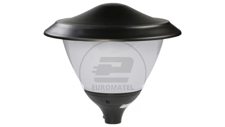 Oprawa parkowa E27 125W 230V IP55 IIkl. OCP-125-PC z daszkiem 3244000