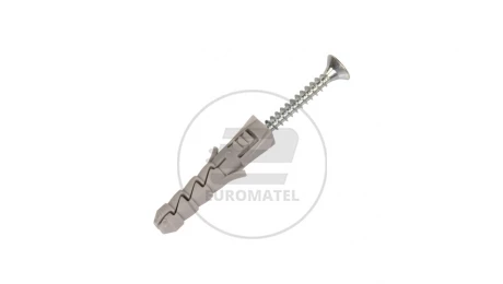 Kołek rozporowy fi8 z wkrętem krzyżowym 8x40 FIX-08+450 /200szt./