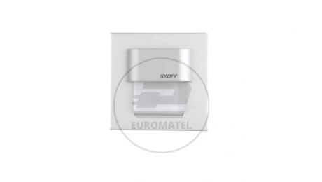 Oprawa LED 0.4W 10V IP20 TANGO MINI aluminium biała 02-01-02-01-0079