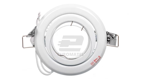 Oprawa punktowa 1x50W GU5,3 12V IP20 ARGUS CT-2115-W biała 00307