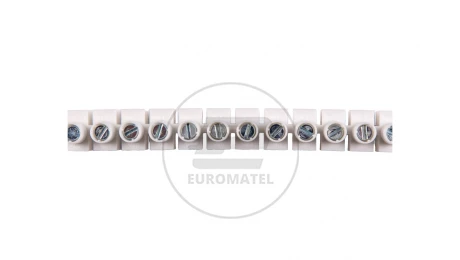 Listwa zaciskowa gwintowa 12-torowa 4mm2 biała LTA 12-4.0Ab 22522216