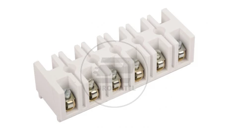 Listwa zaciskowa gwintowa 6-torowa 10mm2 biała LTE 6-10.0 25526406