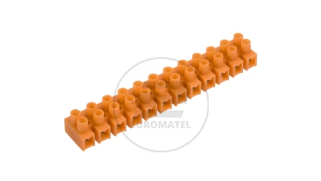 Listwa zaciskowa gwintowa 12-torowa 6mm2 pomarańczowa LTF 12-6.0 21412108