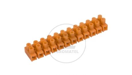 Listwa zaciskowa gwintowa 12-torowa 4mm2 pomarańczowa LTF 12-4.0 21310108