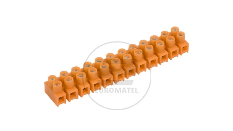 Listwa zaciskowa gwintowa 12-torowa 2.5mm2 pomarańczowa LTF 12-2.5 21210108