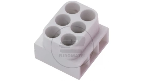 Listwa zaciskowa gwintowa 3-torowa 2.5mm2 biała LTE 3-2.5 25213406