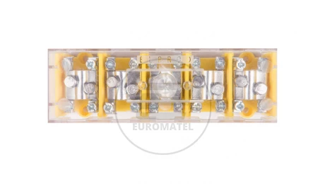 Odgałęźnik instalacyjny 5-torowy (zacisk: 5x25mm2 - 5x4x10mm2) LZ5x25/10 wyk.11P 84061004