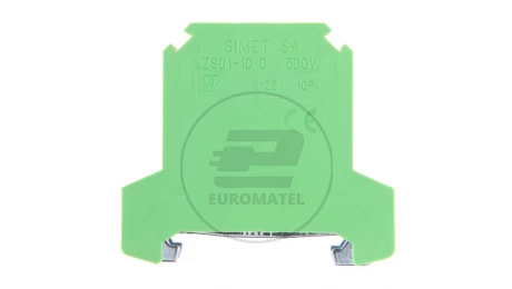 Złączka szynowa ochronna 10mm2 zielono-żółta ZSO 1-10.0 14503319
