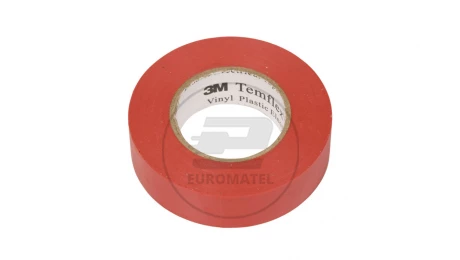 Taśma izolacyjna 19mm x 20m PVC Temflex 1300 czerwona DE272962791/7000062620