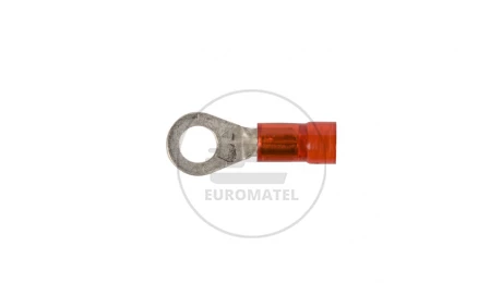 Końcówka oczkowa izolowana KOI 1/4 PC E09KO-02010200400 (100szt.)