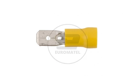 Wsuwka izolowana WI 6,3-6/0,8 PCV E10KN-03020102701 /100szt./