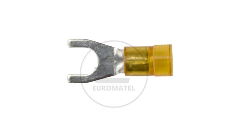 Końcówka widełkowa izolowana KWI 6/6 PC E09KO-02030302000 /100szt./