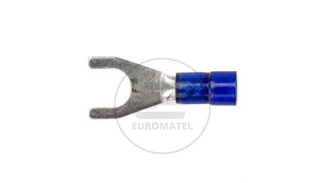 Końcówka widełkowa izolowana KWI 2,5/6 PC E09KO-02030301300 /100szt./