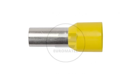 Końcówka tulejkowa izolowana HI 25/16 DIN żółta E08KH-02010108401 /50szt./