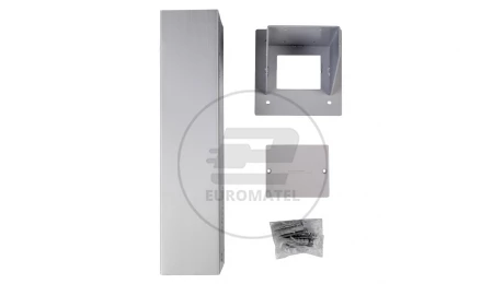 Simon Connect Miniolumna ALK jednostronna 5xK45 anodyzowane aluminium ALK115/8