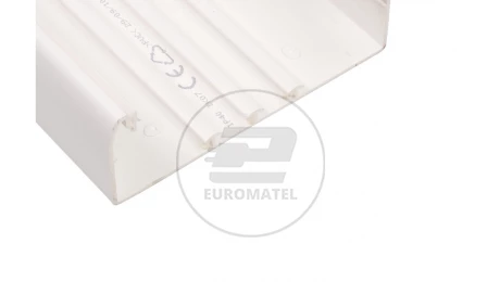Kanał kablowy DLP 50x150 /bez pokrywy/ biały 010432 /2m/