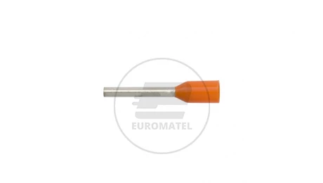 Końcówka tulejkowa izolowana HI 0,5/10 pomarańczowa E08KH-02010101701 /500szt./