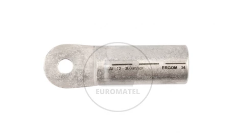 Końcówka oczkowa aluminiowa szczelna KRA 300/12 E12KA-01010104300