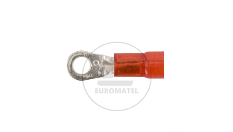 Końcówka oczkowa izolowana KOI 1/3 PC E09KO-02010200200 (100szt.)