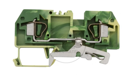 Złączka 2-przewodowa 6mm2 żółto-zielona 282-907
