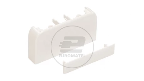 Końcówka kanału DLP 105x50 biała 010702