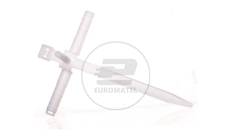 Uchwyt paskowy szybkiego montażu z kołkiem 85mm biały USMPK-8 /50szt./