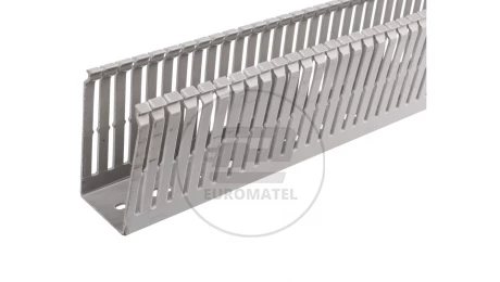 Korytko grzebieniowe 40x80 szare ECS4080 /2m/