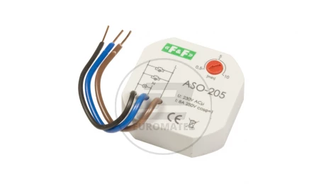 Automat schodowy do puszki fi60 10A 0,5-10min 230V AC ASO-205