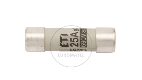 Wkładka bezpiecznikowa cylindryczna 14x51mm 25A gG 690V CH14 08440530