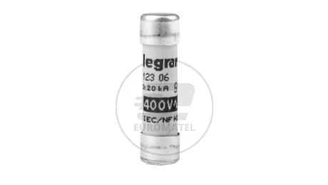 Wkładka bezpiecznikowa cylindryczna 8,5x31,5mm 6A gG 400V 012306