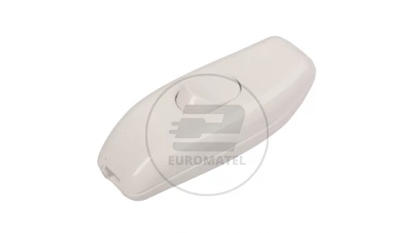 Łącznik do wbudowania jednobiegunowy kołyskowy 2,5A biały WP4001
