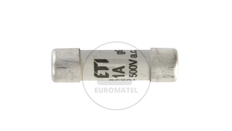 Wkładka bezpiecznikowa cylindryczna 10x38mm 1A gG 500V CH10 002620000