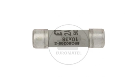 Wkładka bezpiecznikowa cylindryczna 10x38mm 2A gG 500V CH10 002620001