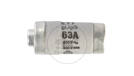 Wkładka bezpiecznikowa D02 63A gG 400V AC/250V DC E18 002212005