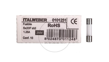 Wkładka aparatowa 5x20mm 1,25A szybka (F) L520FK01-250 /10szt./