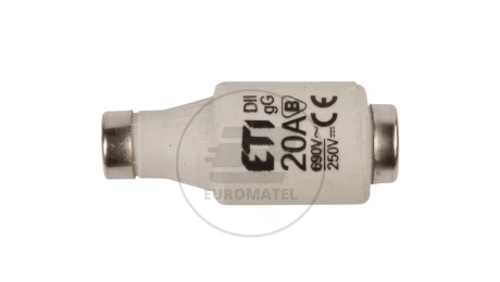 Wkładka bezpiecznikowa 20A DII gG / BiWtz 690V AC/250V DC E27 002312440