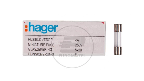Wkładka aparatowa 5x20mm 4A szybka (F) L520FK04-000 /10szt./