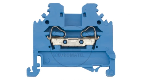 Złączka szynowa 2-przewodowa 2,5mm2 niebieska 280-104